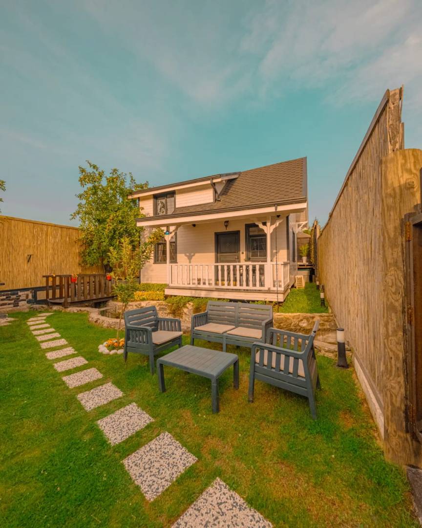 Sapanca Premium Jakuzili Bungalov - Özel Bahçeli