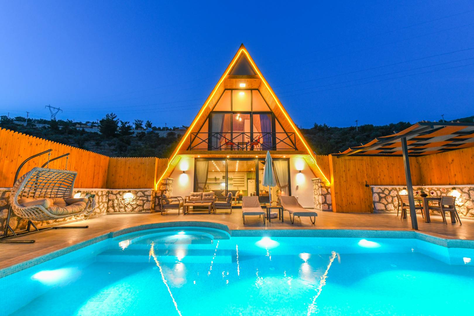 Sapanca Doğa Manzaralı Bungalov - Panoramik Görünüm