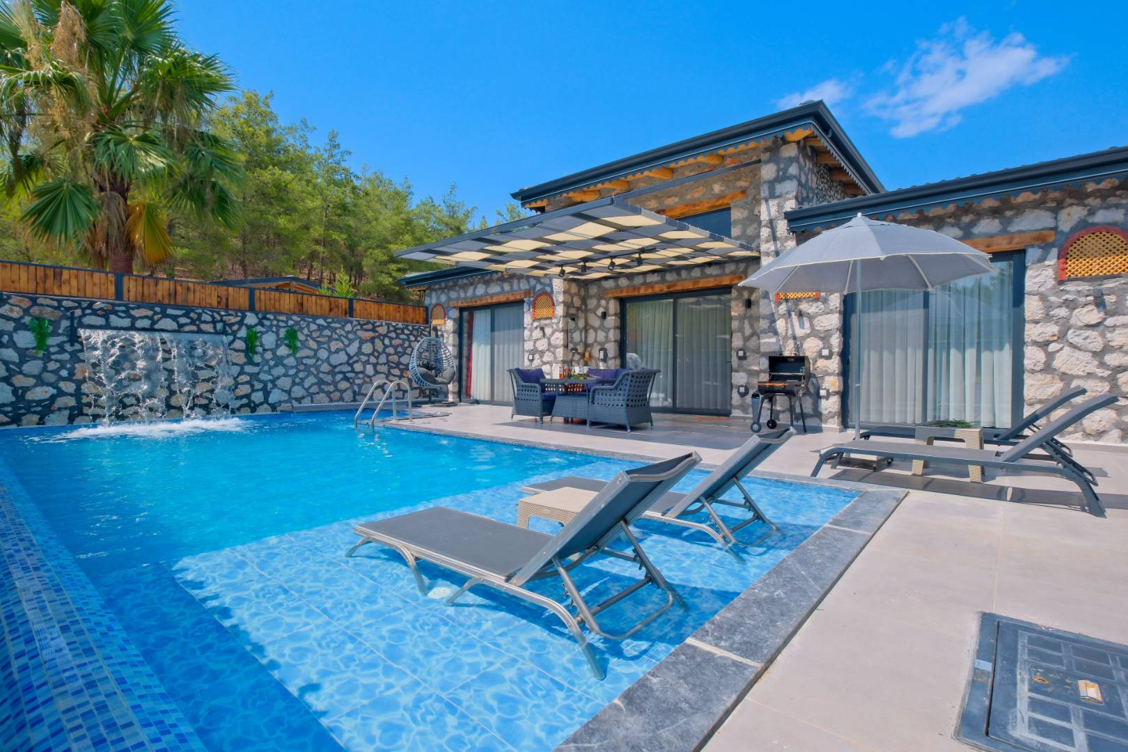 Bodrum Denize Sıfır Villa - Özel Plaj Erişimi - Görsel 3