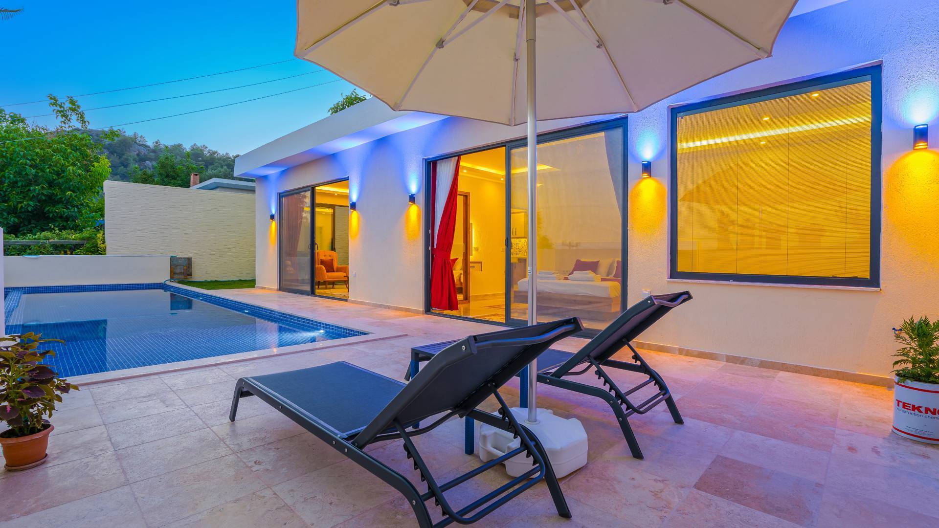 Kaş Jakuzili Villa - Romantik Kaçış - Görsel 1