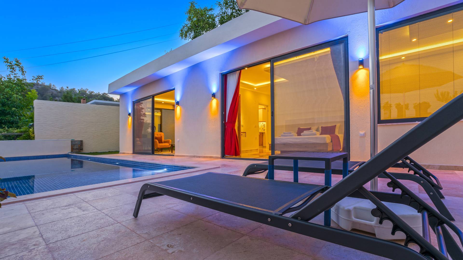 Kaş Jakuzili Villa - Romantik Kaçış - Görsel 3