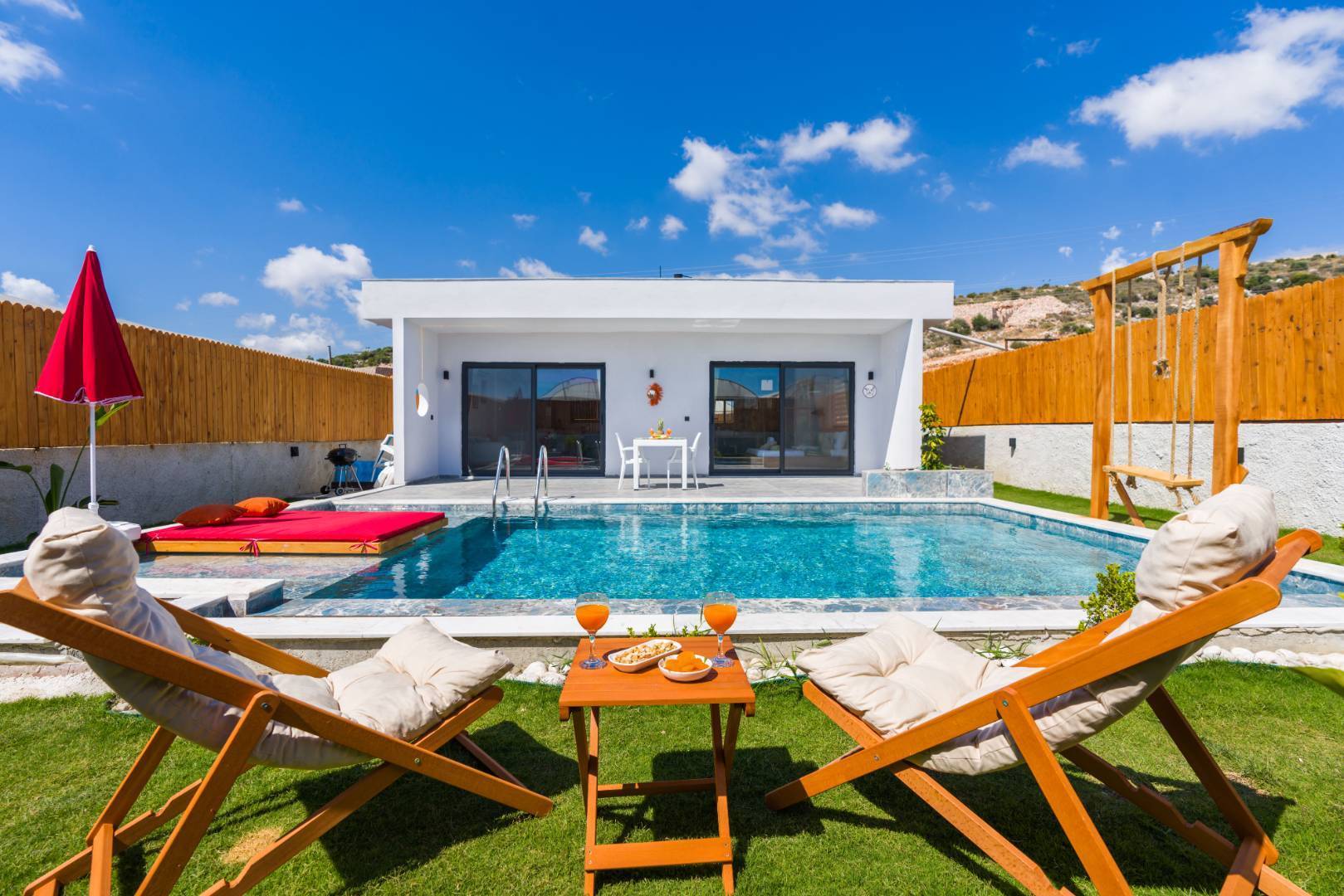 Kalkan Lüks Villa - İnfinity Havuz ve Jakuzi